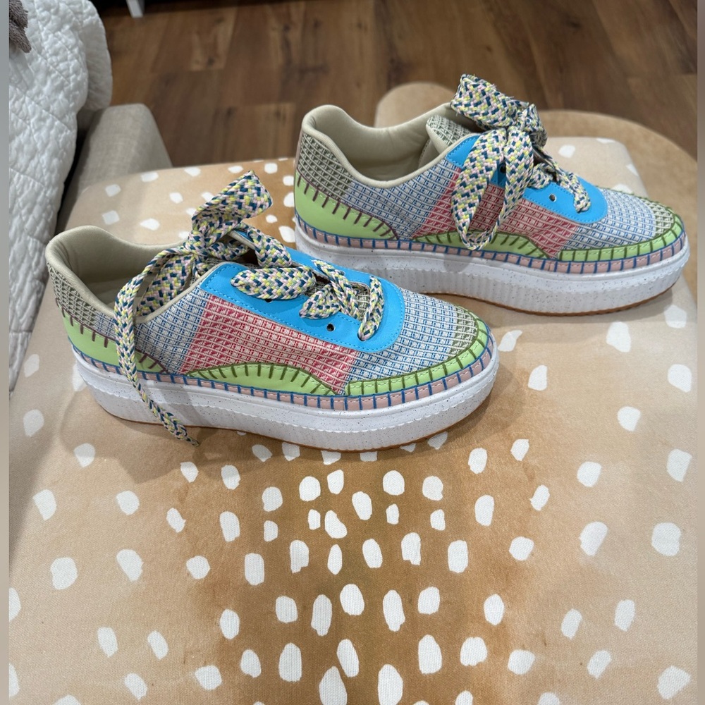 Love Rio Platform Multi-Color Women's Sneakers